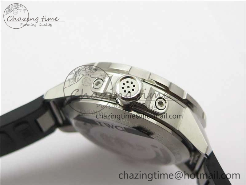Minimalist Aquatimer Chrono IW376803 V6F 1:1 Best Edition Blue Dial on Ruber Strap A 7083