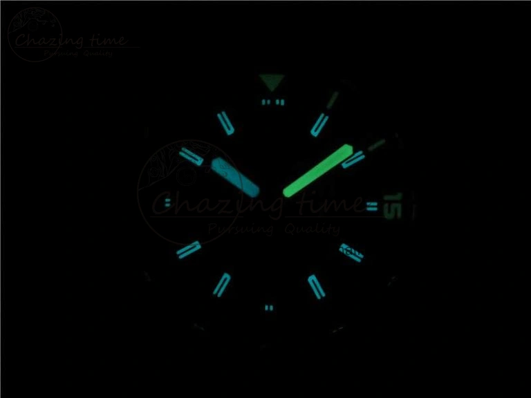 Minimalist Aquatimer Chrono IW376803 V6F 1:1 Best Edition Blue Dial on Ruber Strap A 7083