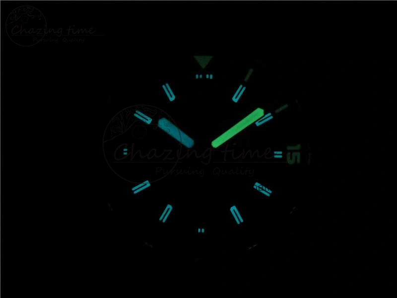 Minimalist Aquatimer Chrono IW376803 V6F 1:1 Best Edition Blue Dial on Ruber Strap A 7083