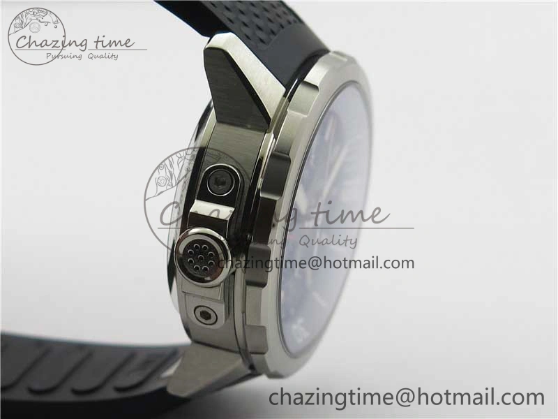 Minimalist Aquatimer Chrono IW376803 V6F 1:1 Best Edition Blue Dial on Ruber Strap A 7083