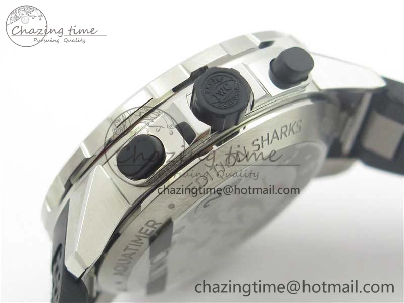 Aquatimer Chrono IW376803 V6F 1:1 Best Edition Gray Dial on Rubber Strap A Premium 7153