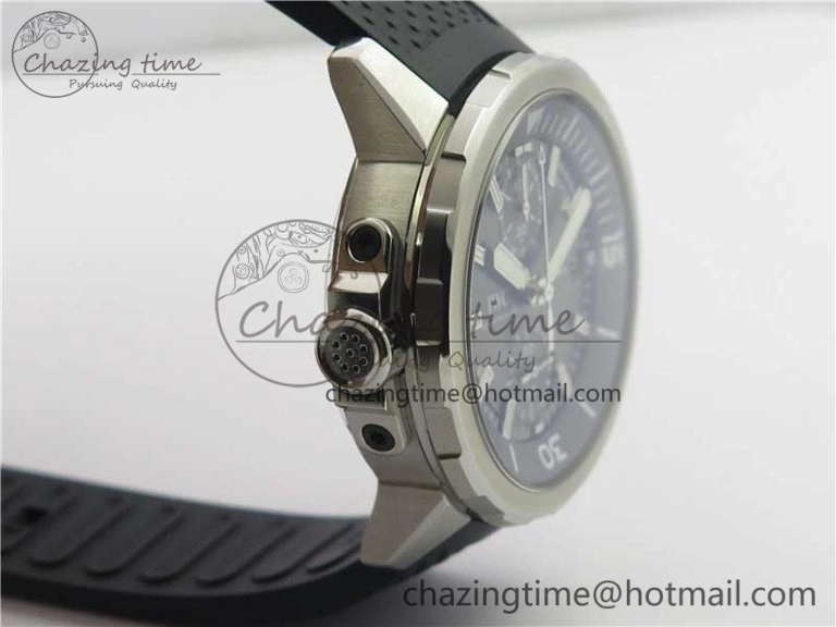Aquatimer Chrono IW376803 V6F 1:1 Best Edition Gray Dial on Rubber Strap A Premium 7153