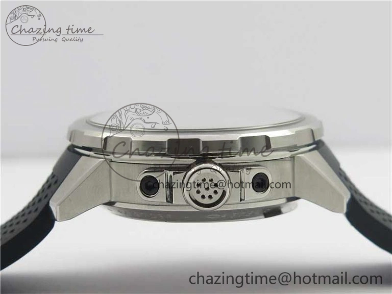 Aquatimer Chrono IW376803 V6F 1:1 Best Edition Gray Dial on Rubber Strap A Premium 7153