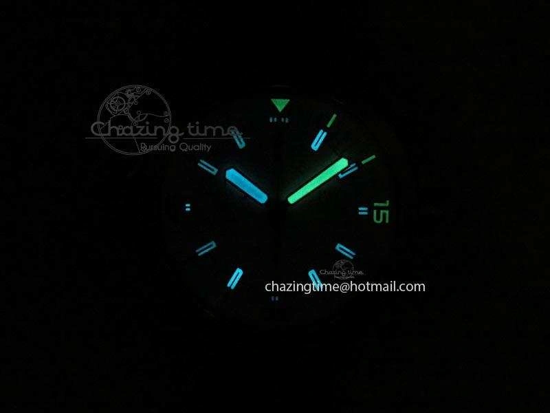 Minimalist Aquatimer Chrono IW376803 V6F 1:1 Best Edition White Dial On Rubber Strap A 7281