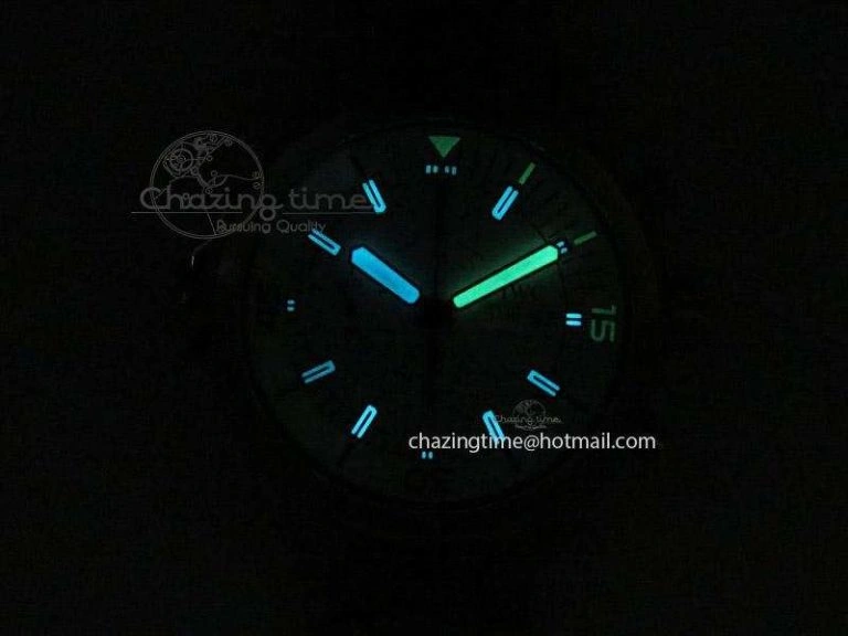 Aquatimer Chrono IW376803 V6F 1:1 Best Edition White Dial On SS Bracelet A WaterResistant 7359