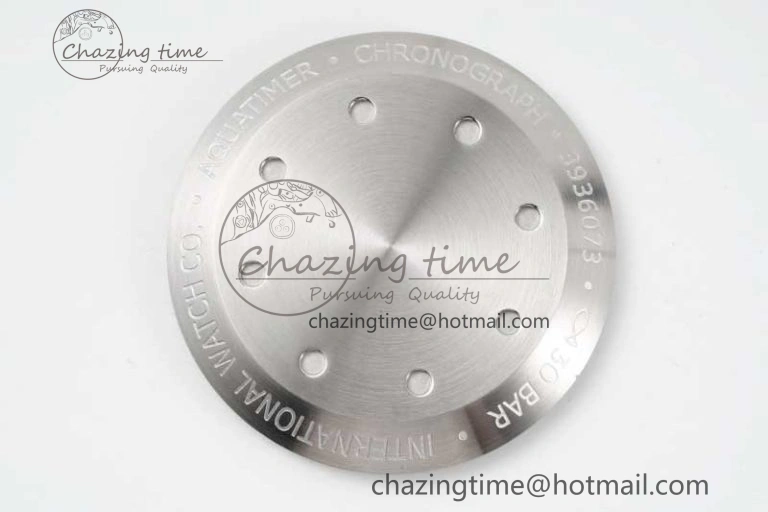 Aquatimer Chrono SS RSF 1:1 Best Edition Black Dial on Black Rubber Strap A Functional 7073