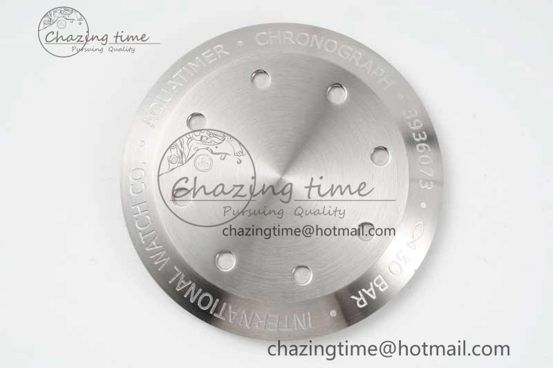 Aquatimer Chrono SS RSF 1:1 Best Edition Black Dial on Black Rubber Strap A Functional 7073