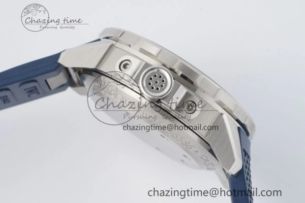 Aquatimer Chrono SS RSF 1:1 Best Edition Blue Dial on Blue Rubber Strap A Popular 7056