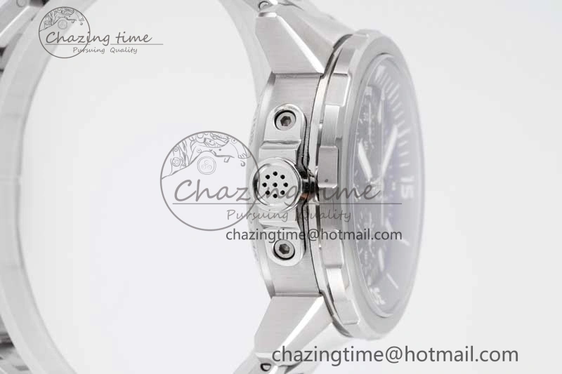 Aquatimer Chrono SS V6SF 1:1 Best Edition Black Dial on SS Bracelet A Thermal 7033