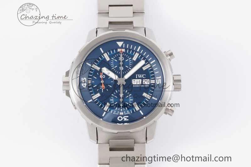 Aquatimer Chrono SS V6SF 1:1 Best Edition Blue Dial on SS Bracelet A ModernLook 7032