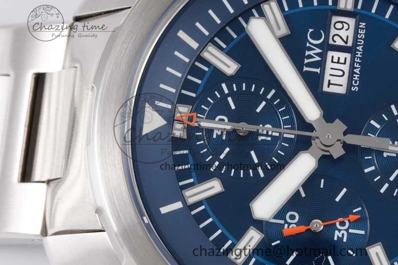 Aquatimer Chrono SS V6SF 1:1 Best Edition Blue Dial on SS Bracelet A ModernLook 7032