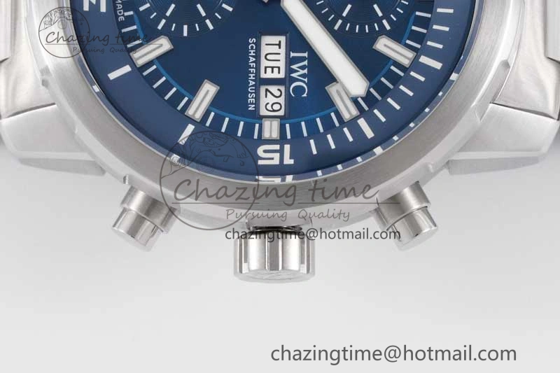 Aquatimer Chrono SS V6SF 1:1 Best Edition Blue Dial on SS Bracelet A ModernLook 7032