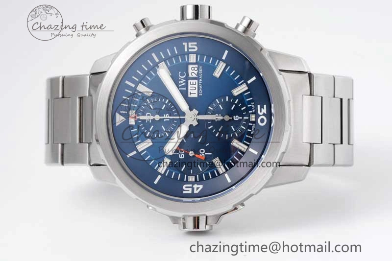 Aquatimer Chrono SS V6SF 1:1 Best Edition Blue Dial on SS Bracelet A ModernLook 7032