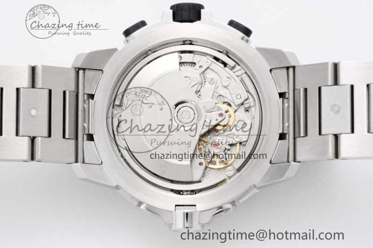 Original Aquatimer Chrono SS V6SF 1:1 Best Edition Gray Dial on SS Bracelet A 7035