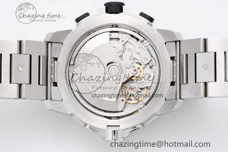 Original Aquatimer Chrono SS V6SF 1:1 Best Edition Gray Dial on SS Bracelet A 7035