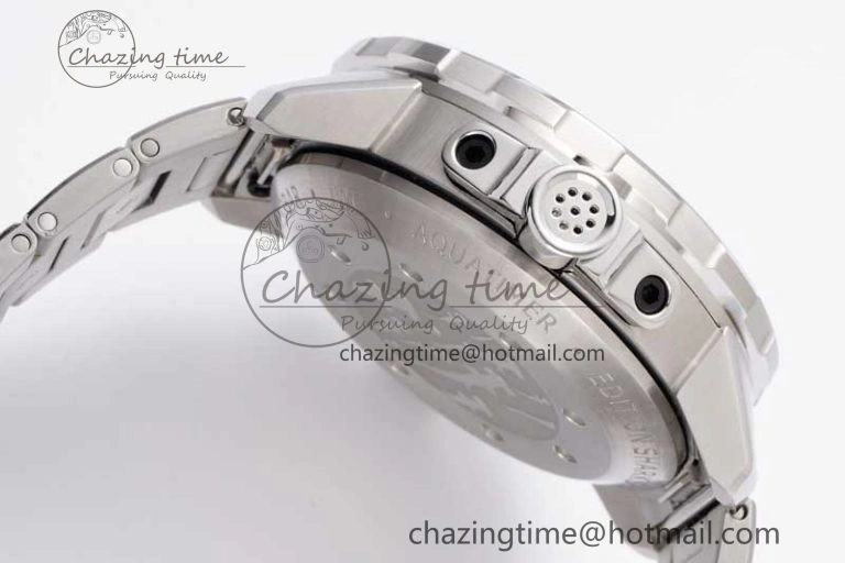Original Aquatimer Chrono SS V6SF 1:1 Best Edition Gray Dial on SS Bracelet A 7035