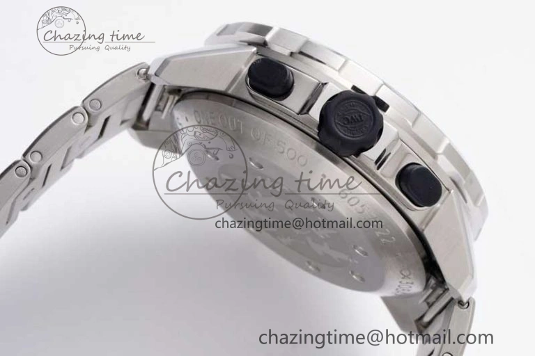 Original Aquatimer Chrono SS V6SF 1:1 Best Edition Gray Dial on SS Bracelet A 7035
