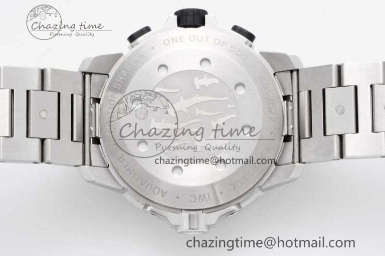 Original Aquatimer Chrono SS V6SF 1:1 Best Edition Gray Dial on SS Bracelet A 7035