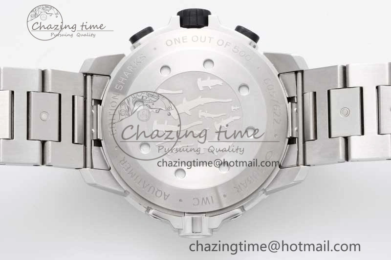 Original Aquatimer Chrono SS V6SF 1:1 Best Edition Gray Dial on SS Bracelet A 7035