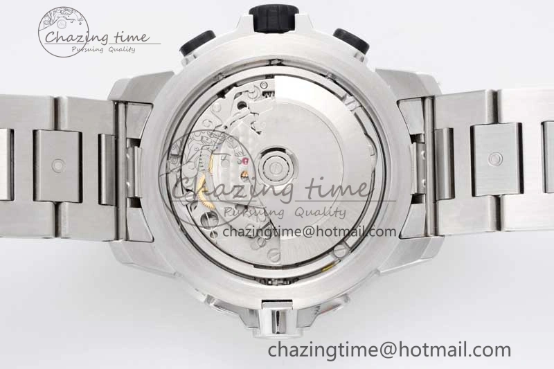 Original Aquatimer Chrono SS V6SF 1:1 Best Edition Gray Dial on SS Bracelet A 7035