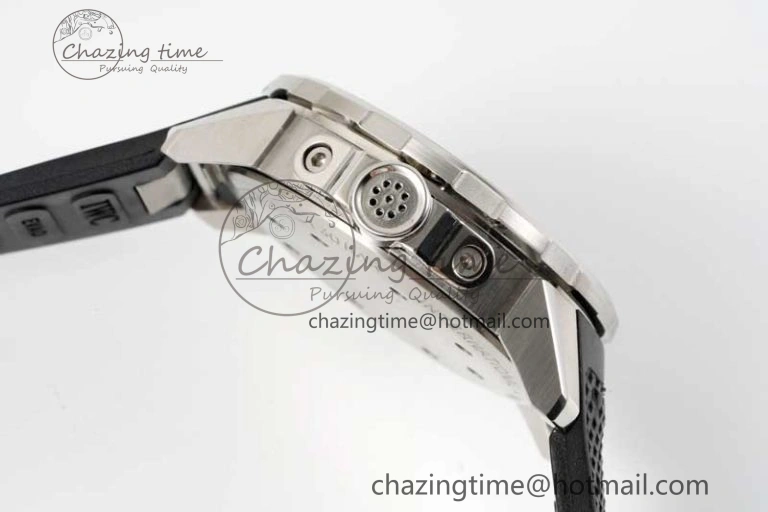 Aquatimer SS IW3290 RSF 1:1 Best Edition Black Dial on Black Rubber Strap A FashionForward 7076