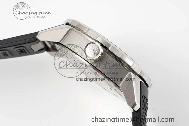 Aquatimer SS IW3290 RSF 1:1 Best Edition Black Dial on Black Rubber Strap A FashionForward 7076