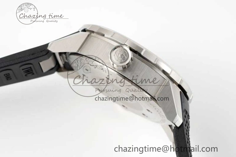 Youthful Aquatimer SS IW3290 RSF 1:1 Best Edition Blue Dial on Black Rubber Strap A 7074