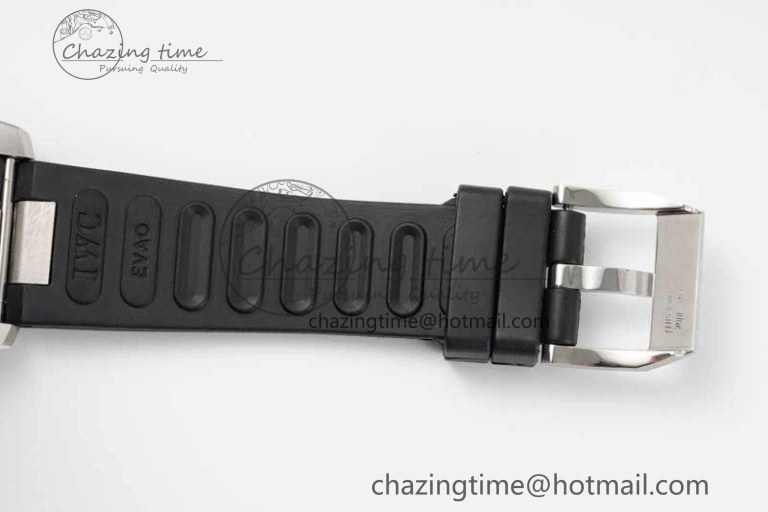 Youthful Aquatimer SS IW3290 RSF 1:1 Best Edition Blue Dial on Black Rubber Strap A 7074