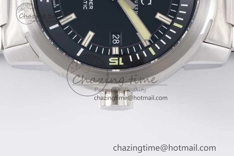 Aquatimer SS IW3290 V6SF 1:1 Best Edition Black Dial on SS Bracelet A Comfortable 7030