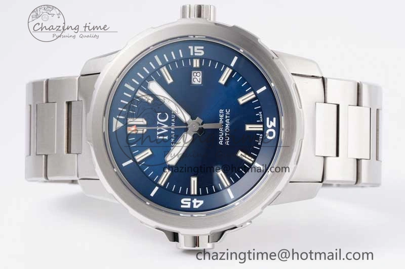 Aquatimer SS IW3290 V6SF 1:1 Best Edition Blue Dial on SS Bracelet A Compact 7031