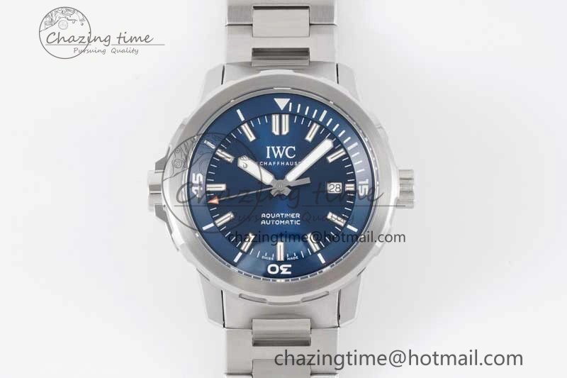 Aquatimer SS IW3290 V6SF 1:1 Best Edition Blue Dial on SS Bracelet A Compact 7031