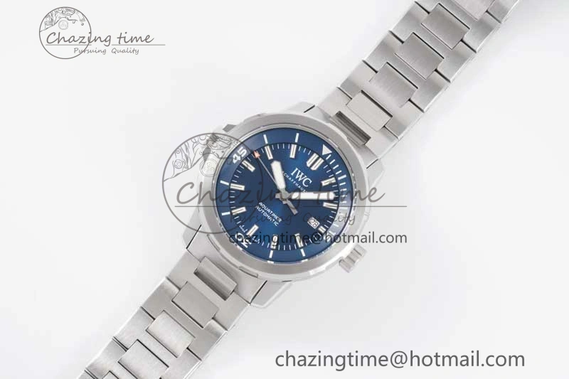 Aquatimer SS IW3290 V6SF 1:1 Best Edition Blue Dial on SS Bracelet A Compact 7031