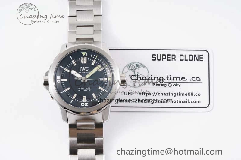 Aquatimer SS IW3290 V6SF 1:1 Best Edition Blue Dial on SS Bracelet A Compact 7031