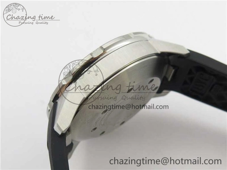 EasyCare Aquatimer SS IW356802 ZZF 1:1 Best Edition Black Dial on Black Rubber Strap MIYOTA 7128