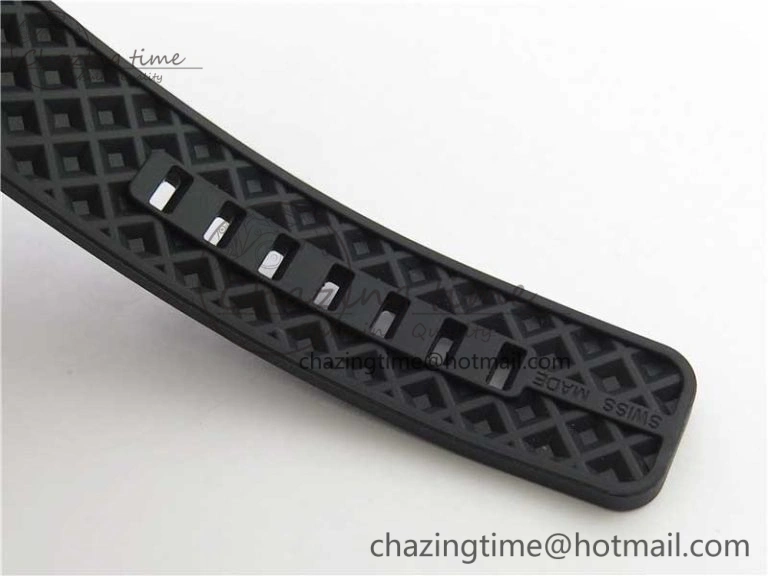 EasyCare Aquatimer SS IW356802 ZZF 1:1 Best Edition Black Dial on Black Rubber Strap MIYOTA 7128