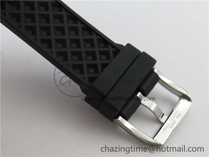 EasyCare Aquatimer SS IW356802 ZZF 1:1 Best Edition Black Dial on Black Rubber Strap MIYOTA 7128