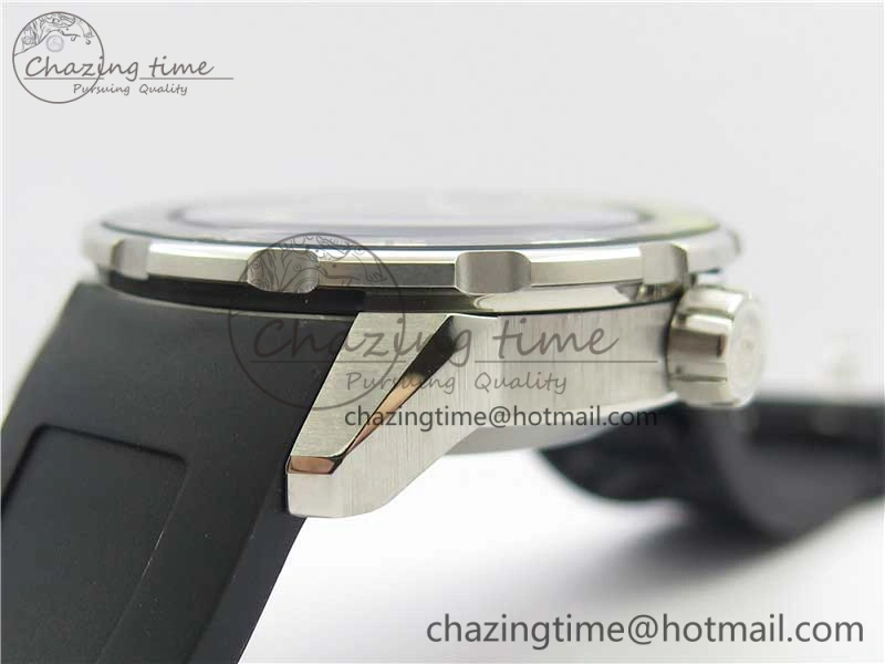 EasyCare Aquatimer SS IW356802 ZZF 1:1 Best Edition Black Dial on Black Rubber Strap MIYOTA 7128