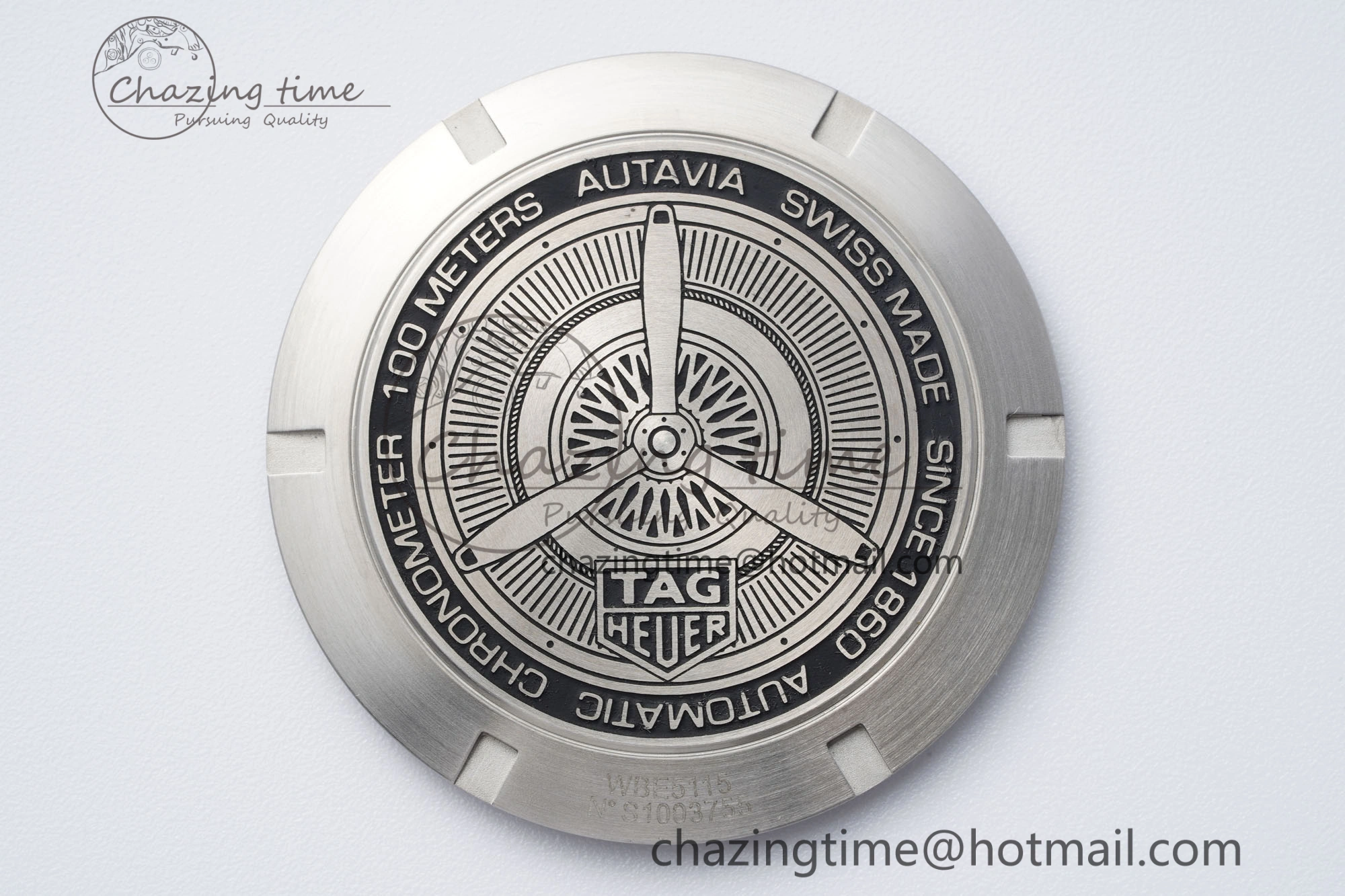 Classic Autavia SS 42mm TARF 1:1 Best Edition Gray Dial Black Ceramic Bezel on SS Bracelet SW 9656