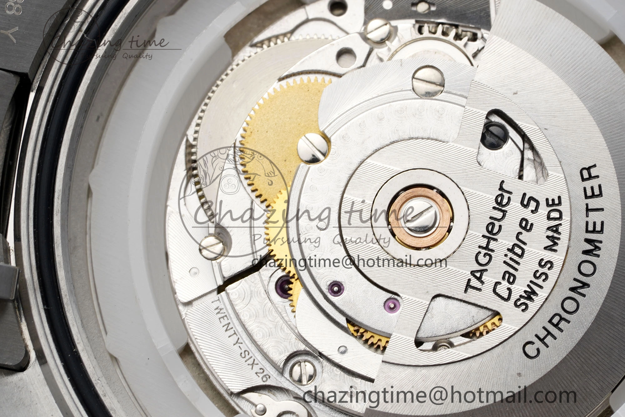 UrbanChic Autavia SS 42mm TARF 1:1 Best Edition Gray Dial SS Bezel on SS Bracelet SW 9657