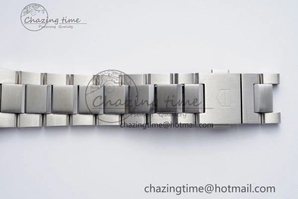 UrbanChic Autavia SS 42mm TARF 1:1 Best Edition Gray Dial SS Bezel on SS Bracelet SW 9657