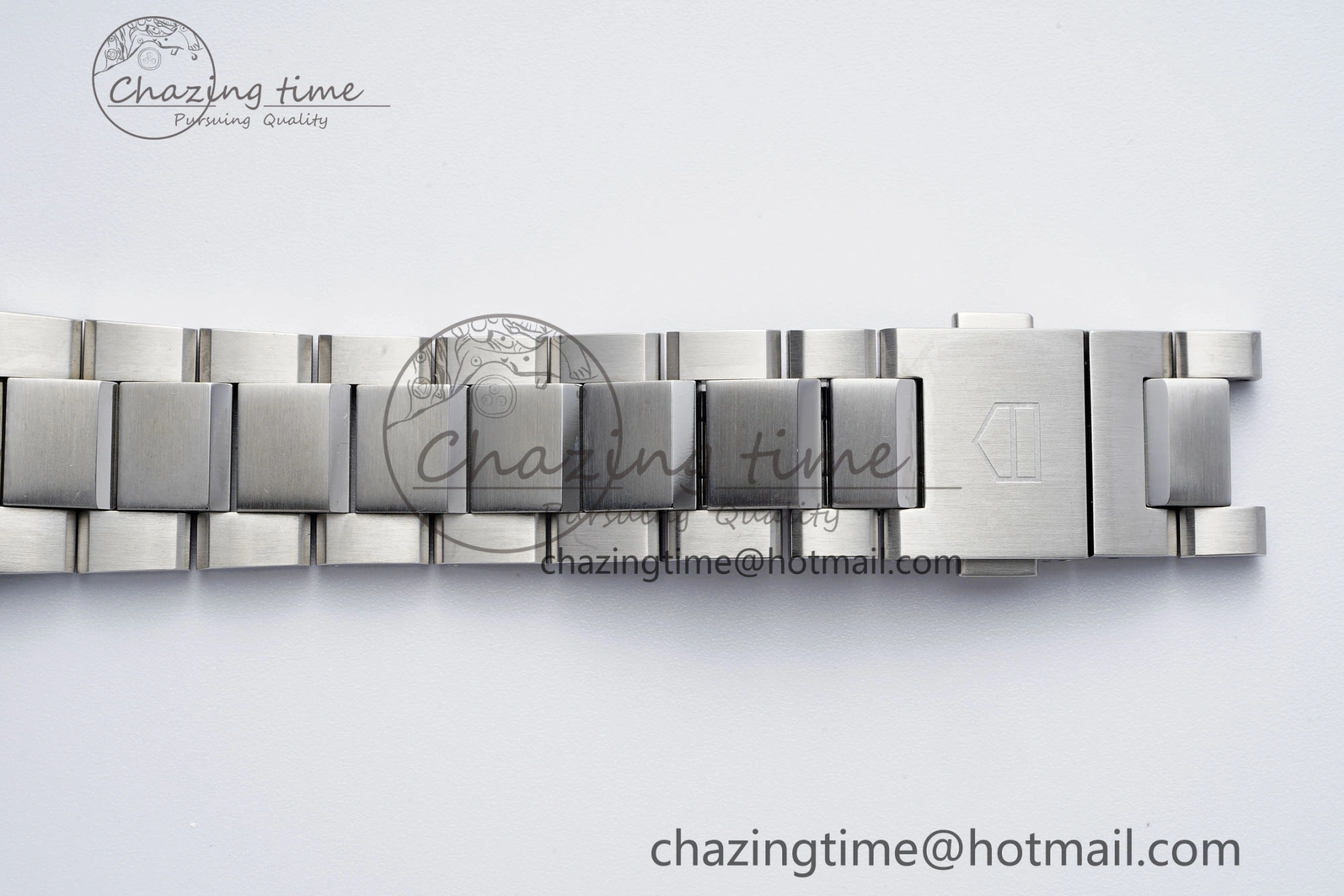 UrbanChic Autavia SS 42mm TARF 1:1 Best Edition Gray Dial SS Bezel on SS Bracelet SW 9657