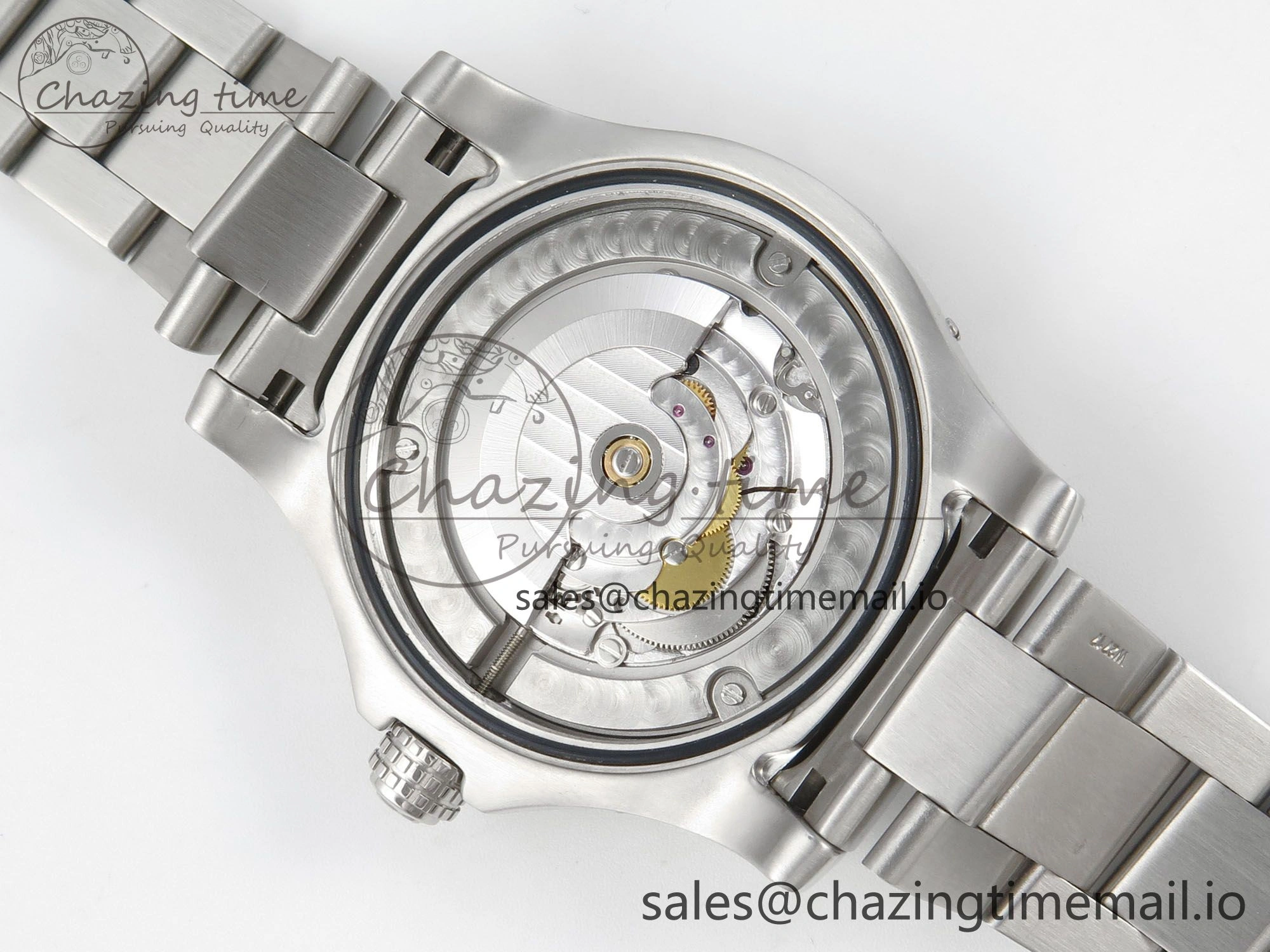 Avenger 43mm SS TF 1:1 Best Edition Yellow Dial on SS Bracelet A2824 V Durable 5411