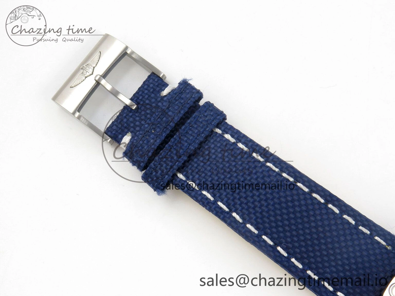 Avenger 43mm TF 1:1 Best Edition Blue Dial on Blue Nylon Strap A2824 V Classic 5390