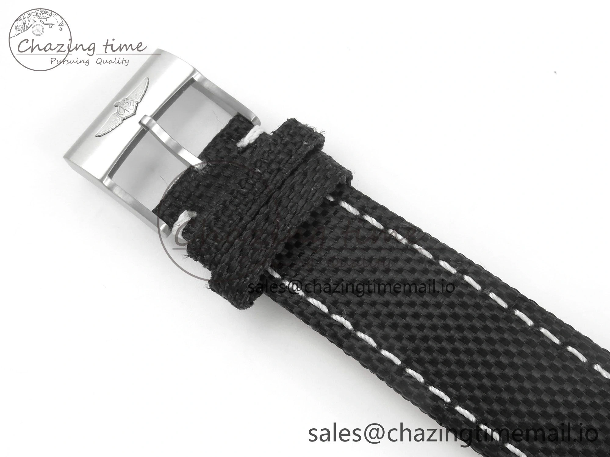 WellDesigned Avenger 43mm TF 1:1 Best Edition Yellow Dial on Black Nylon Strap A2824 V 5388