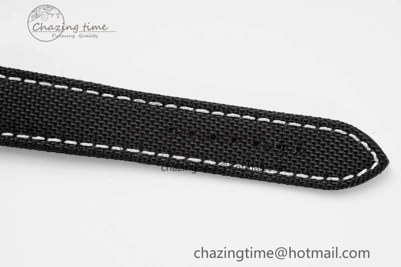 MultiPurpose Avenger Automatic 43mm SS TF 1:1 Best Edition Black Dial on Black Nylon Strap A 5542