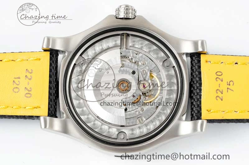 MultiPurpose Avenger Automatic 43mm SS TF 1:1 Best Edition Black Dial on Black Nylon Strap A 5542