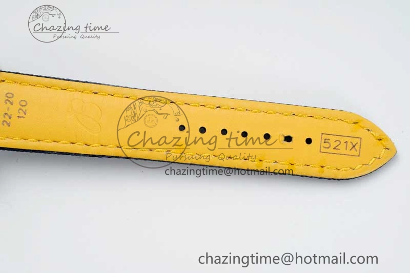 Colorful Avenger Automatic 43mm SS TF 1:1 Best Edition Yellow Dial on Black Nylon Strap A 5537