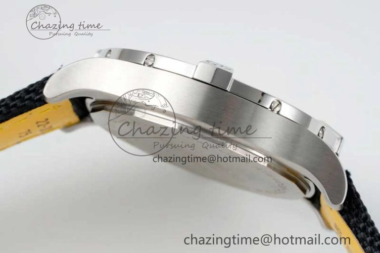Colorful Avenger Automatic 43mm SS TF 1:1 Best Edition Yellow Dial on Black Nylon Strap A 5537