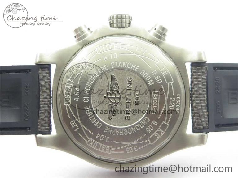 UrbanChic Avenger Bandit Titanium B50 Best Edition Gray Dial on Gray Nylon Strap A 5583