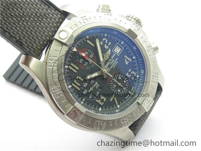 UrbanChic Avenger Bandit Titanium B50 Best Edition Gray Dial on Gray Nylon Strap A 5583